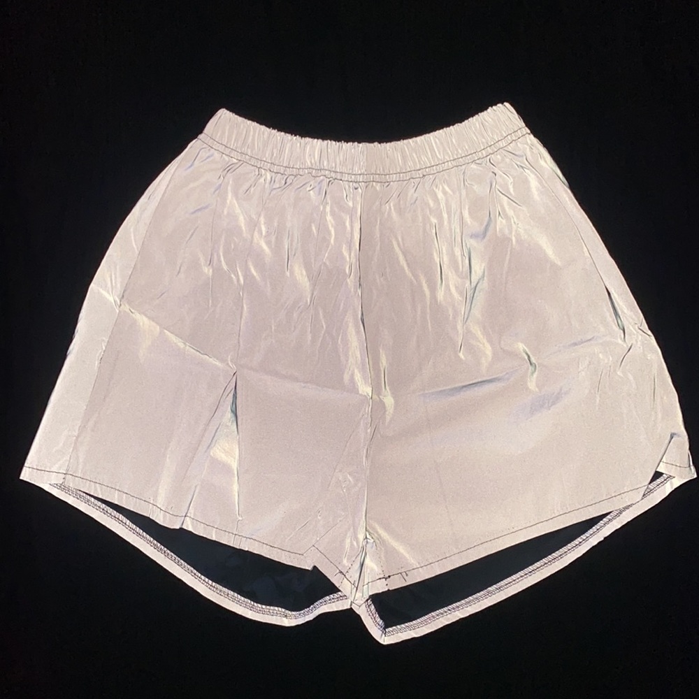 Holographic shorts size Medium, concert shorts